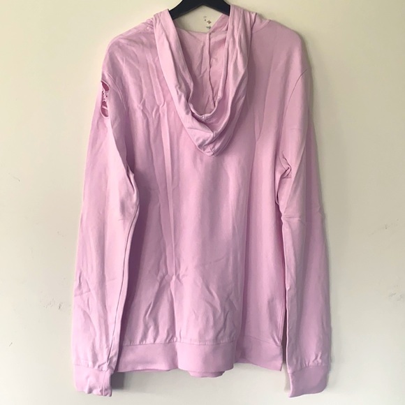 Distressed Topman Oversized Hoodie - Picture 2 of 3